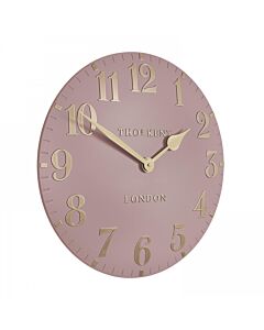 Thomas Kent Arabic Blush Pink Large Wall Clock - 20"